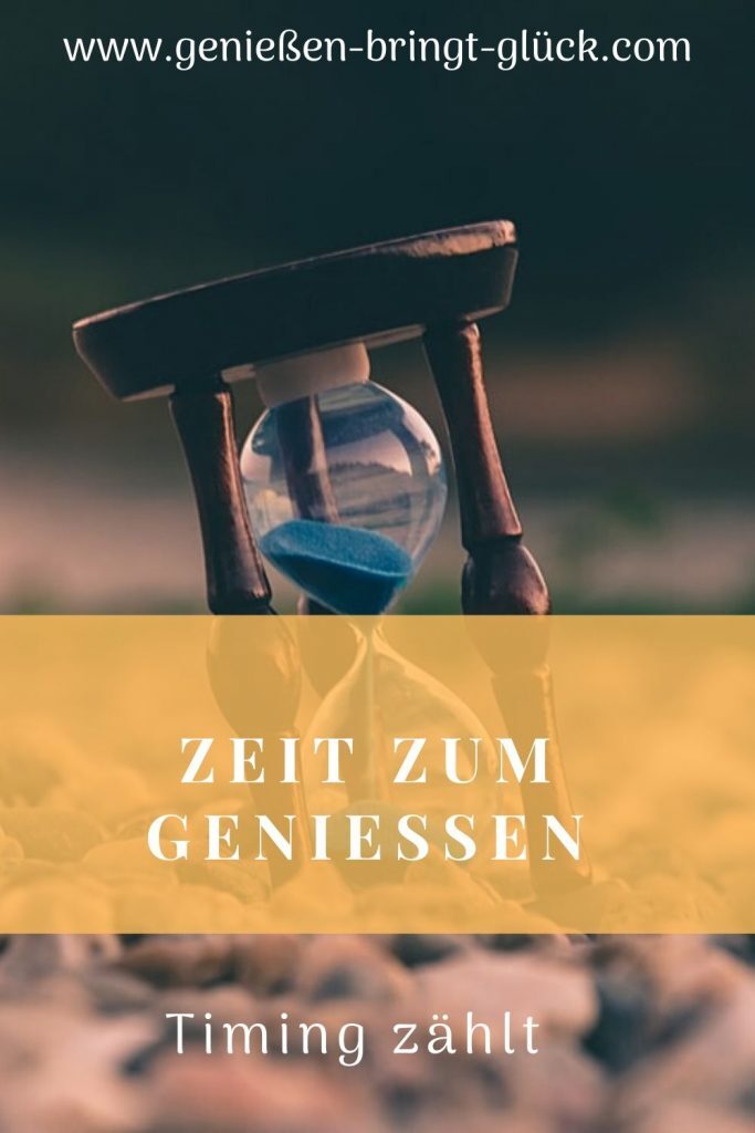 Zeit zum Genießen | Genießen bringt Glück